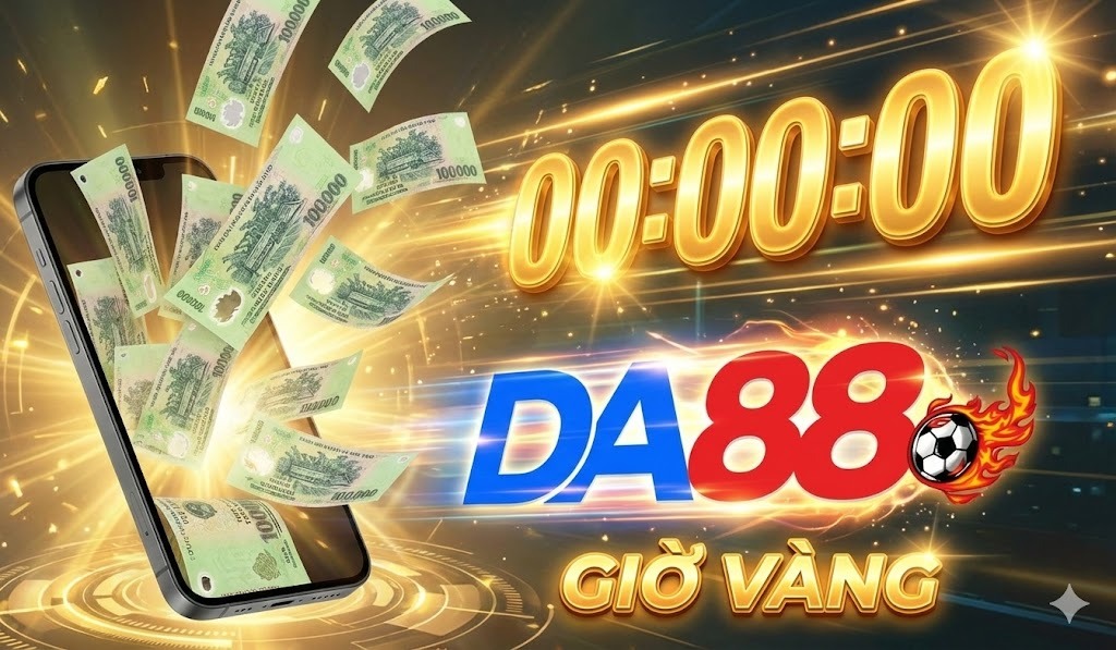 Giờ Vàng Cược Thể Thao Thưởng Ngay 100.000 VNĐ Hàng Ngày: Săn Quà Cực Chất Tại DA88! 4 Chi tiết thể lệ chương trình Giờ vàng cược Thể thao thưởng ngay 100.000 VNĐ hàng ngày