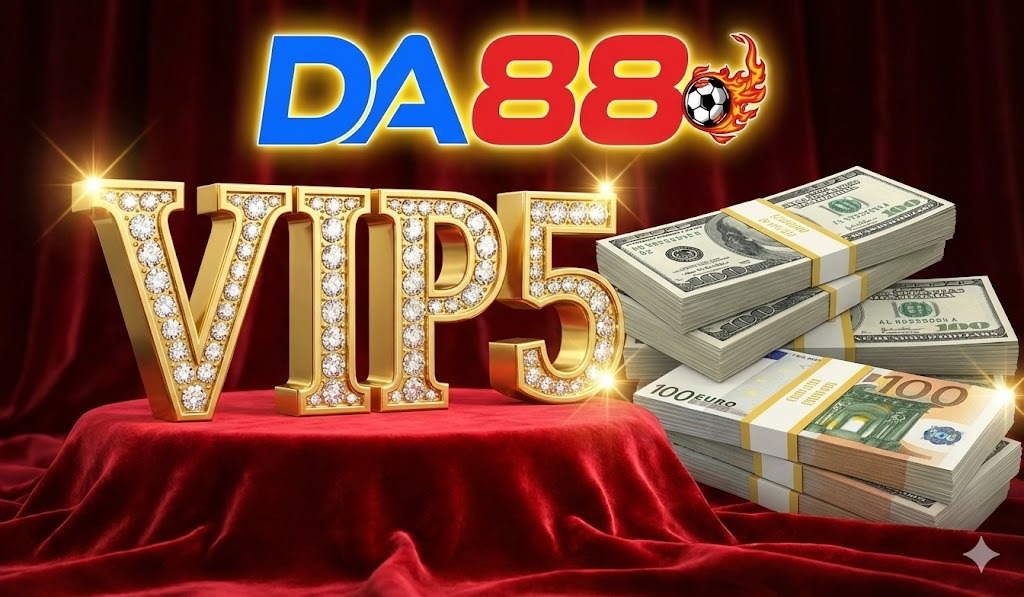 Lên Hạng VIP 5 DA88 Nhận Ngay Thưởng 10.000.000 VNĐ Tiền Mặt: Chạm Đỉnh Vinh Quang, Rinh Quà Đẳng Cấp! 2 Lộ trình lên hạng VIP 5 DA88 nhận ngay thưởng 10.000.000 VNĐ tiền mặt thần tốc cho hội viên